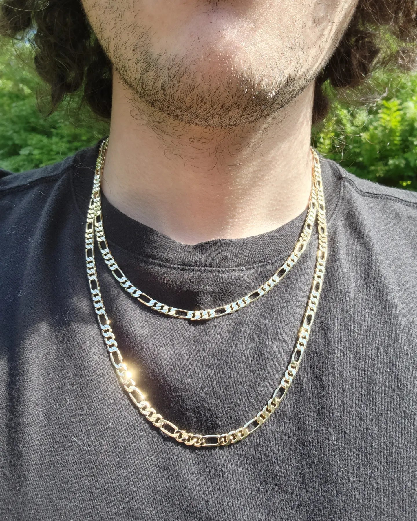 Gold Style 5mm Figaro Chain